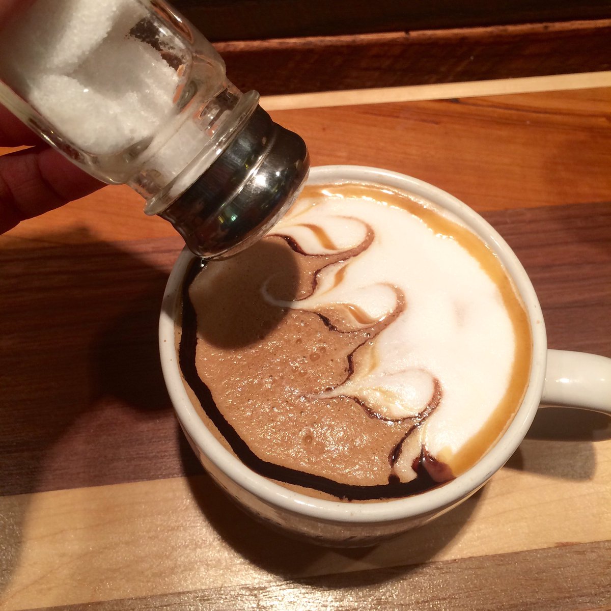 denimcoffeecbg's tweet photo. What better way to treat yourself on a rainy Friday than a Salted Caramel Mocha?
#fortheloveofcoffee #fallforcoffee #buylocalcoffee https://t.co/l1uc0O6bhr