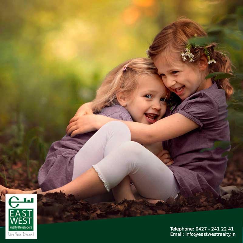 Balram Enclave houses its own play area in the apartment for children to have fun! Click eastwestrealty.in/balram-enclave… for further details.