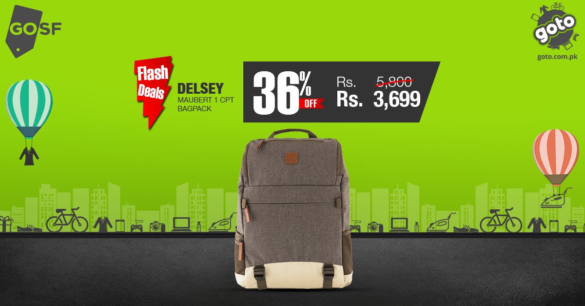 delsey maubert backpack