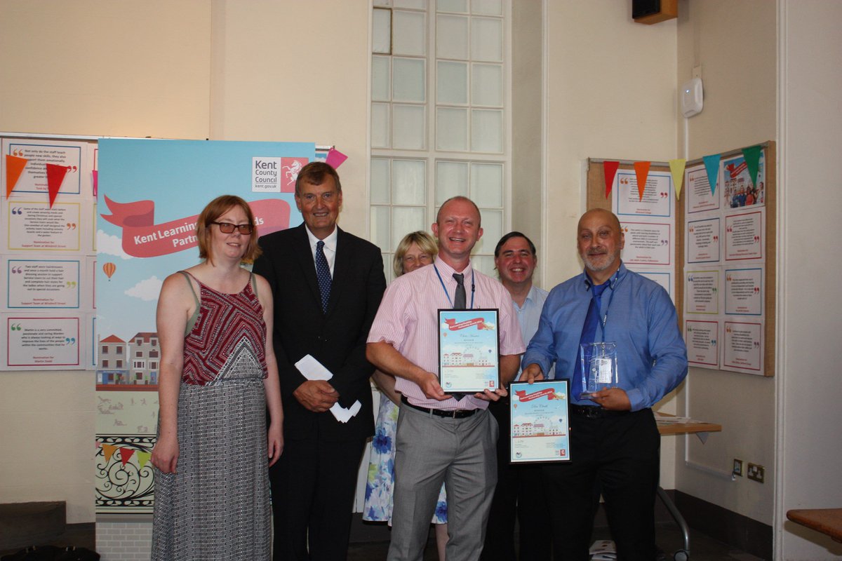 Winners of Kent Learning Disability Partnership Awards announced | #kent |  buff.ly/2cE3aH0