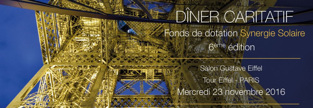 SynRenouvelable's tweet image. 6ème diner caritatif : 23 novembre 2016, #transitionenergetique au coeur de l'#humanitaire d'urgence bit.ly/2cGE2wj @MSF_france @