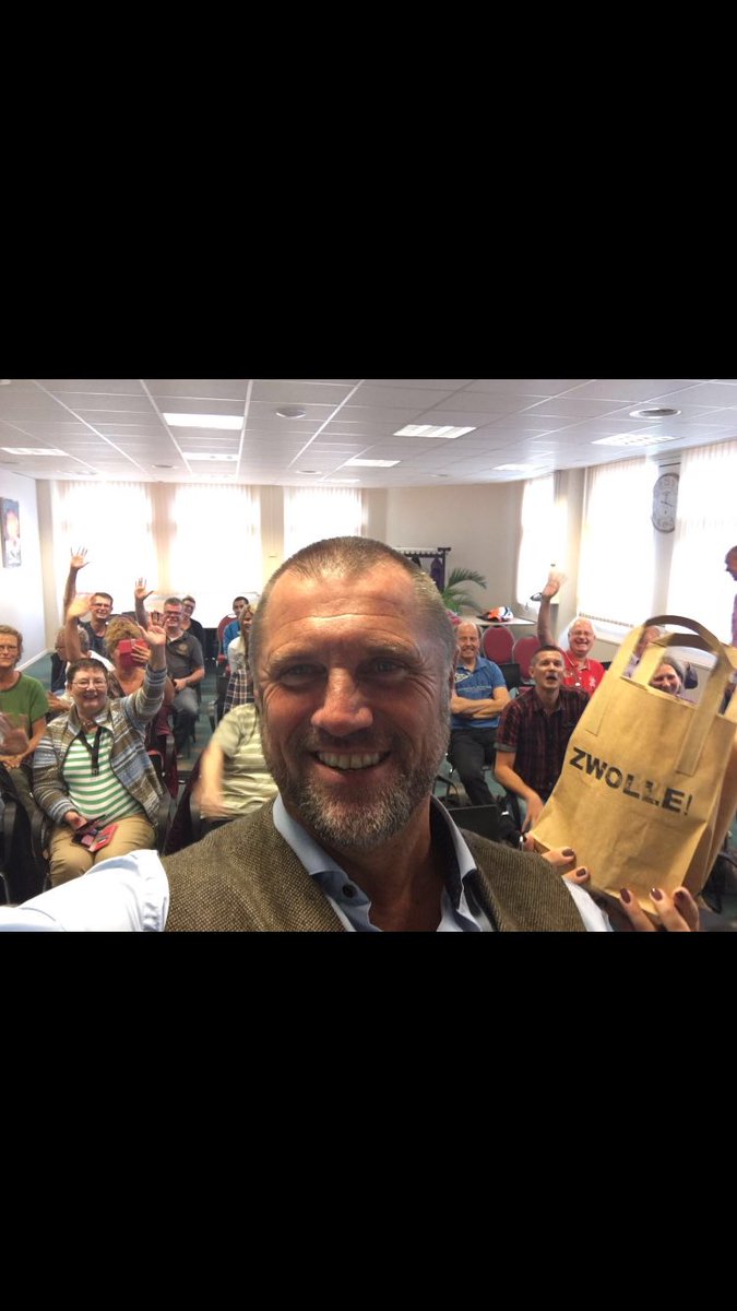 Vandaag in Zwolle geweest als Ambassadeur werkzoekende 50+ers bij Arbopositief en Enexis