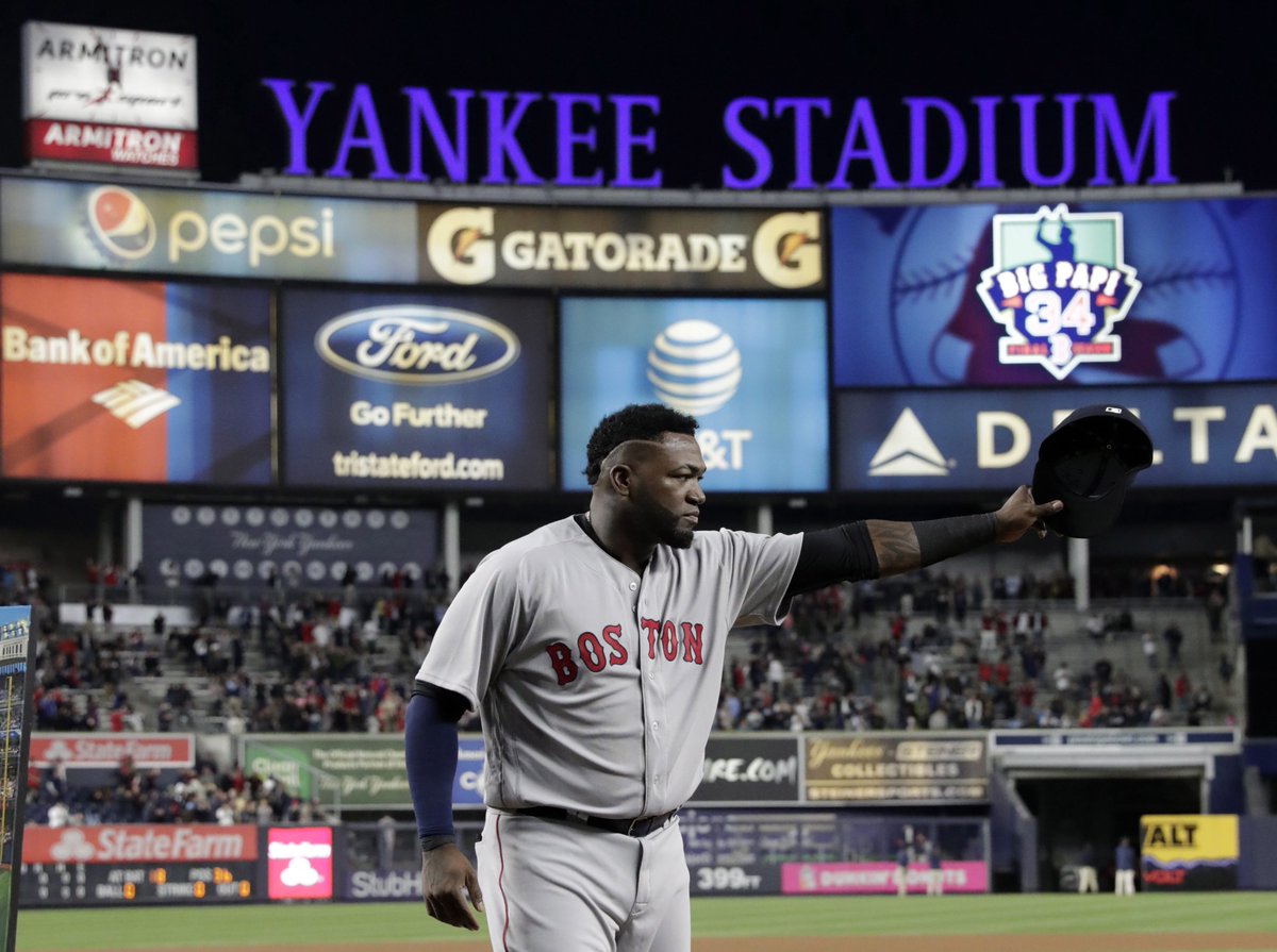 Morning Sports Update: Yankees say good-bye to David Ortiz in ‘most meaningful’ manner yet