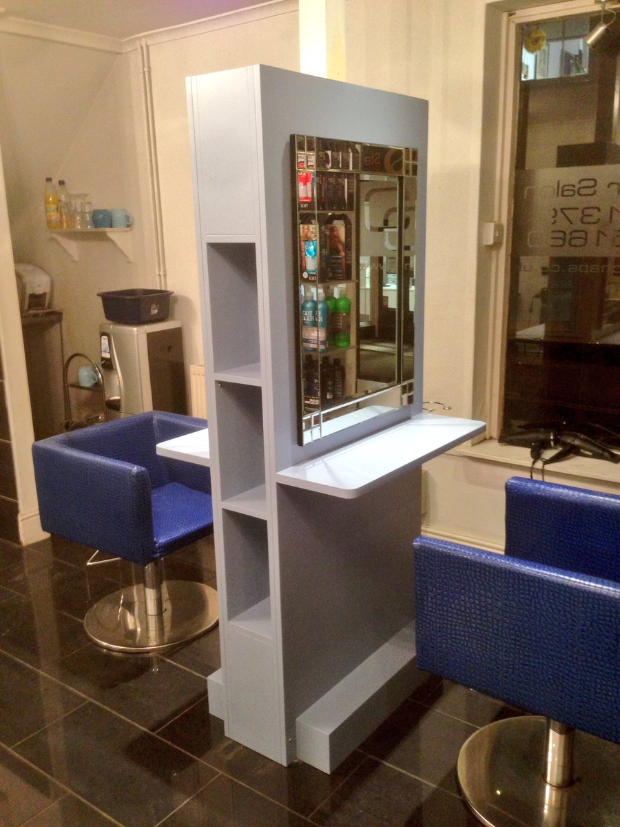 This evening I've been <a href="/Crackerschaps/">Crackers and Chaps</a> fitting this new working station as they are gearing up for the last room make over