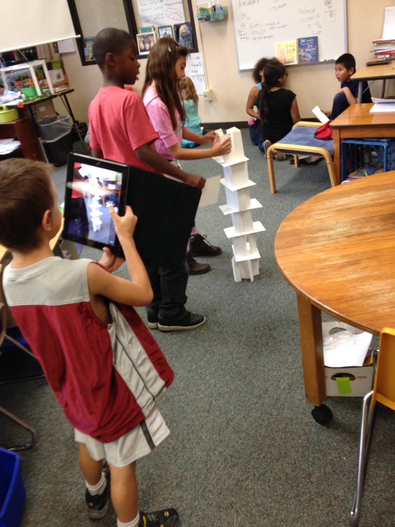 atkauffman's tweet photo. Paper tower challenge. Great communication, collaboration and design #worldsofmaking #dtk12chat #gcslearn https://t.co/kuNSlGRLBs