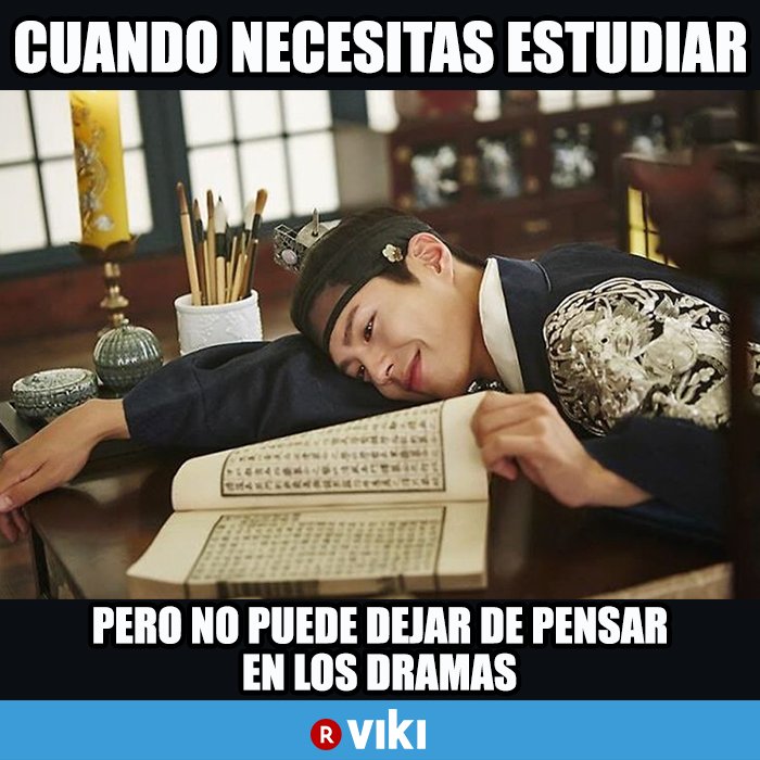 VikiEspanol's tweet photo. ¿Por qué estudiar no está tan divertido como ver dramas? https://t.co/kG9hJ7hcGP