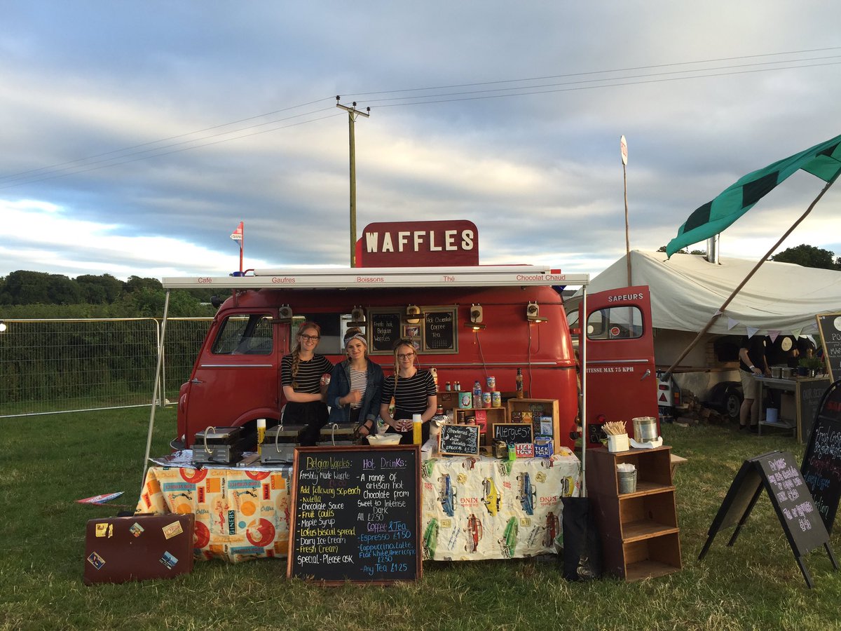 If you like waffles and French fire engines then <a href="/powderhamfest/">Powderham Food Fest</a> is the place to be Sat Sun-find us just off the Castle Courtyard