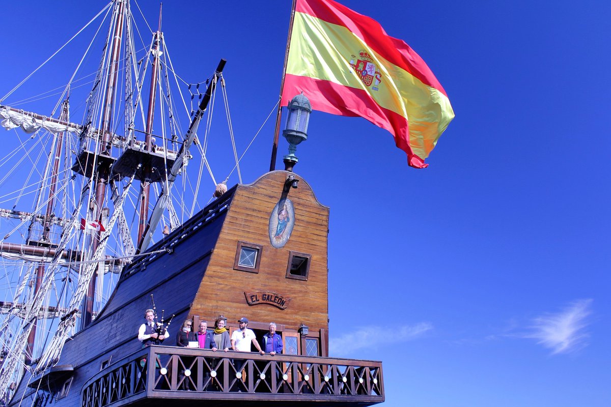 Welcome Tall Ship El Galeon to Georgetown!