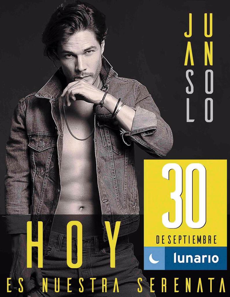 BloggerTv_'s tweet image. Le deseamos todo el éxito a nuestro gran conductor @soyjuansolo, esta noche en su concierto en el @LunarioMx. ¡No se lo pierdan! 😍