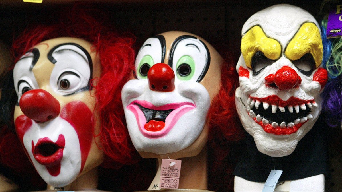 Authorities are investigating creepy clown sightings in New York and New Jersey