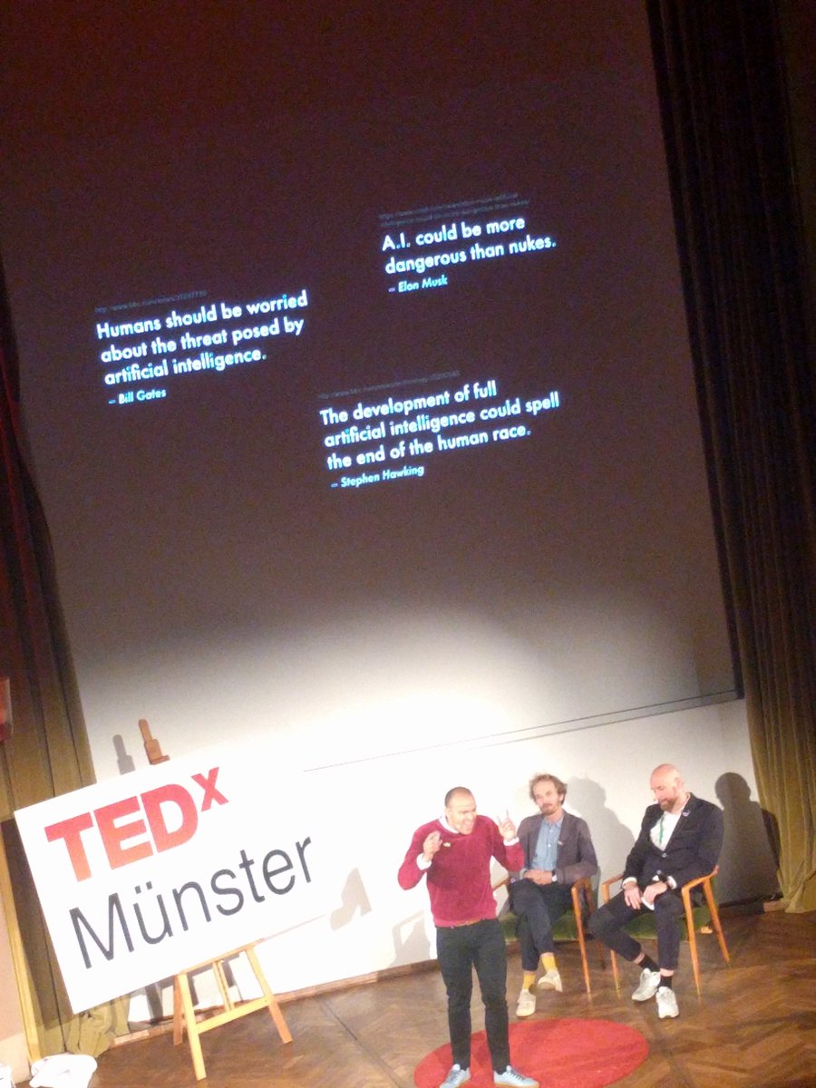 cdebruijn's tweet photo. How #art meets #artificialintelligence: #romanlipski & #YQP create artificial muse with algorithms #ai #talk #TEDxMS https://t.co/Z0VpGsGS2Q