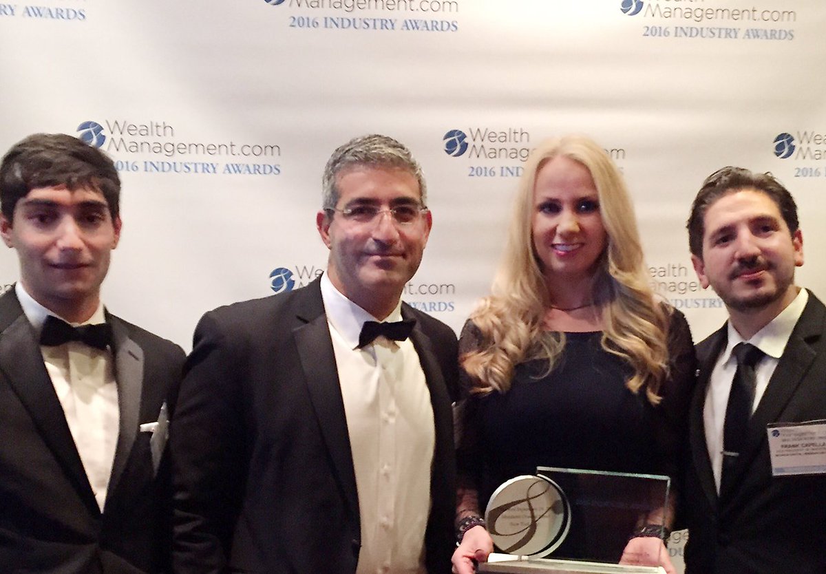 Wedbush's tweet photo. Wedbush Securities Receives 2016 @wealth_mgmt Industry Award for #SocialMedia #Engagement Campaign #WMIA16 https://t.co/9tTUUnU53H https://t.co/krKrxeeuMf