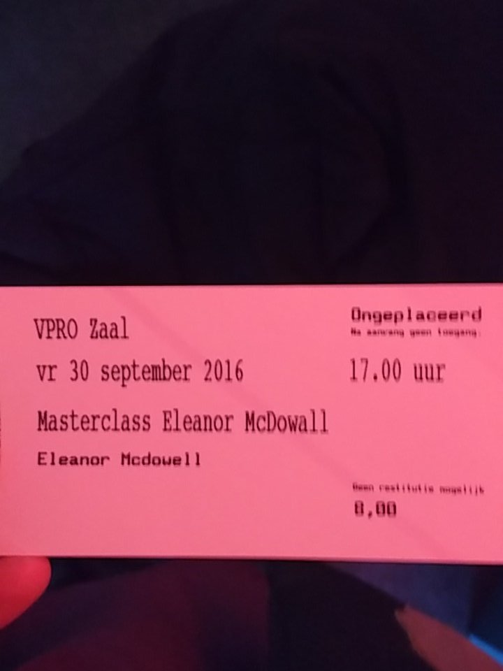 Mijn eerste masterclass #oorzakenfestival