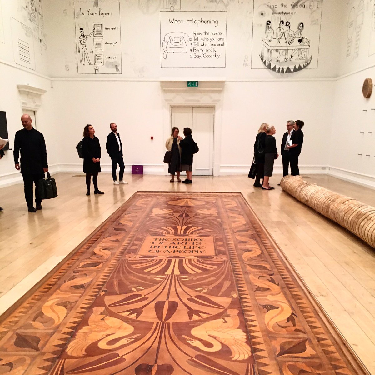 On eve of Frieze 'The source of art is the power of its people' rich show by Roman Ondak <a href="/SLG_artupdates/">South London Gallery</a>