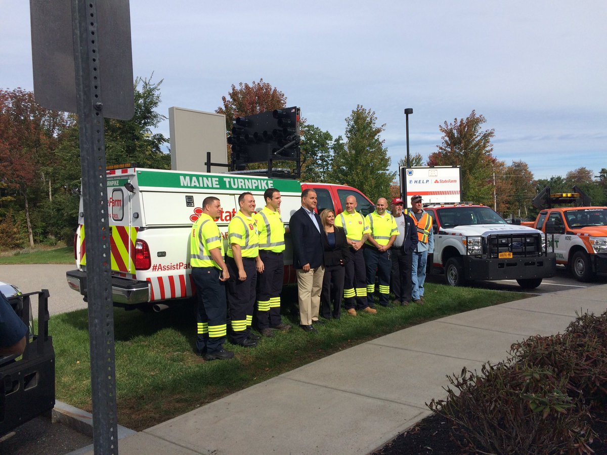 Keep an eye out for the new <a href="/MaineTurnpike/">Maine Turnpike</a> <a href="/StateFarm/">State Farm</a> Safety Patrol! #AssistPatrol #HereToHelp