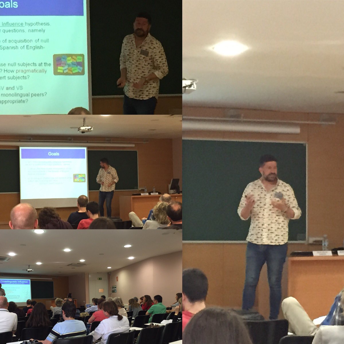 angallego_'s tweet photo. Glad to attend @drvillagarcia's talk #subjects #(c)overt #romanceturn16 
@ASINES_ @kitudjamerre @edita_gu @FabregasAntonio @gonzalezraquelr https://t.co/2lqxdUmN5U