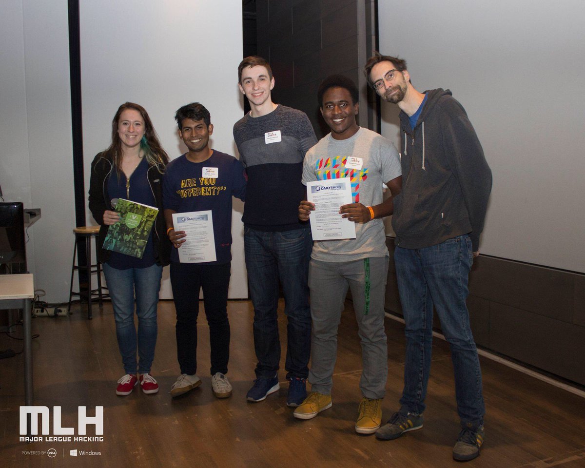 workatparamount's tweet image. This past weekends Viacom Hack winners from Hack Cooper with Viacom employees Emily &amp;amp; Mike! #HackCooper 👍