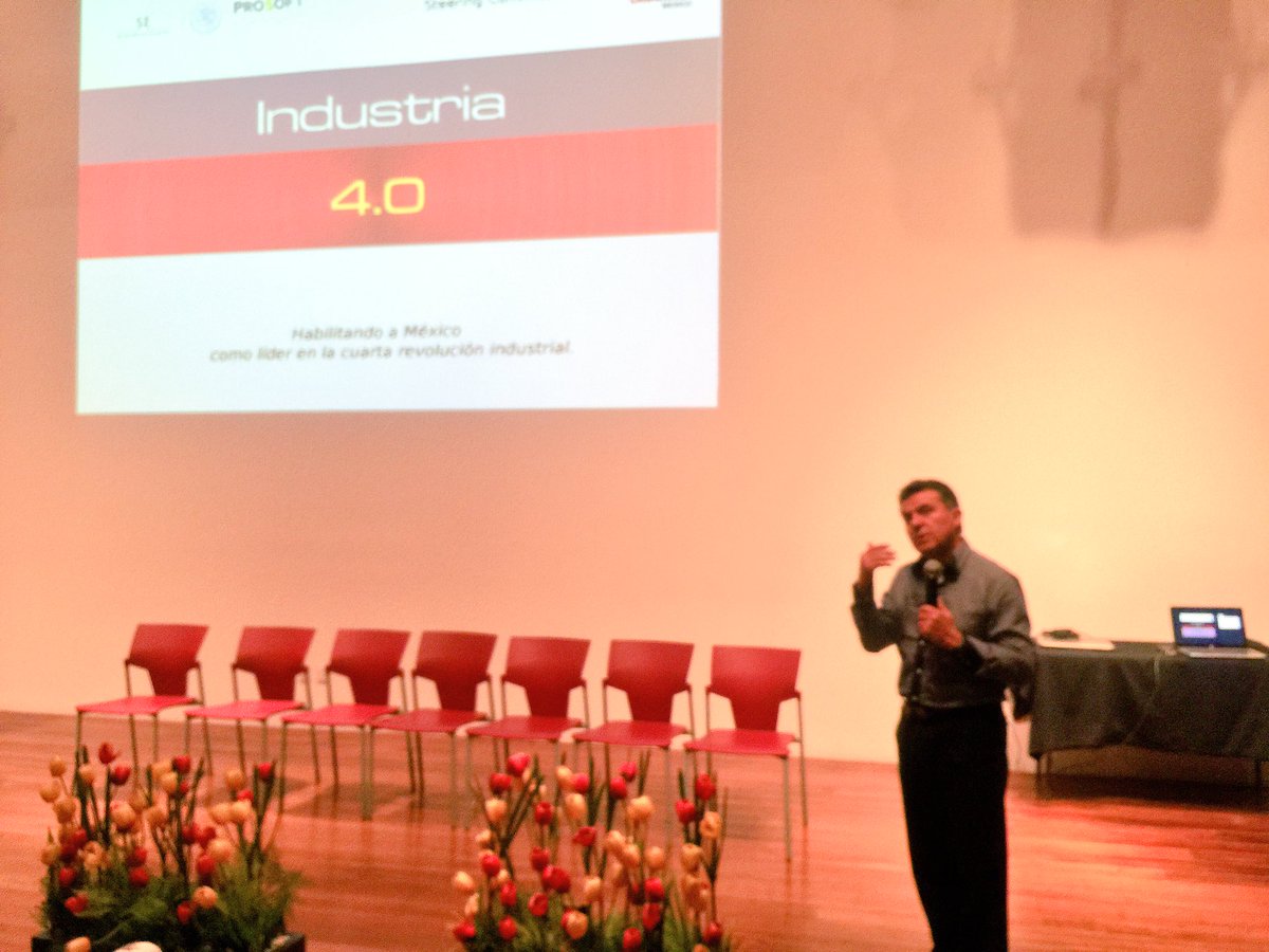 Habilitando a México como líder en la cuarta revolución industrial #industria40  #mxTI2020