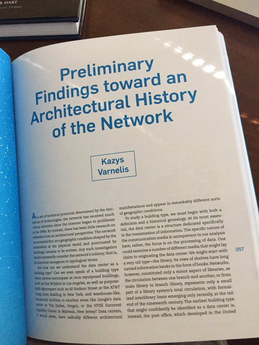 Great piece in <a href="/NewGeographies/">New Geographies</a> 07 by <a href="/kazys/">Kazys Varnelis</a> expl'g history of data transfer systems i.e. post office and telegram.