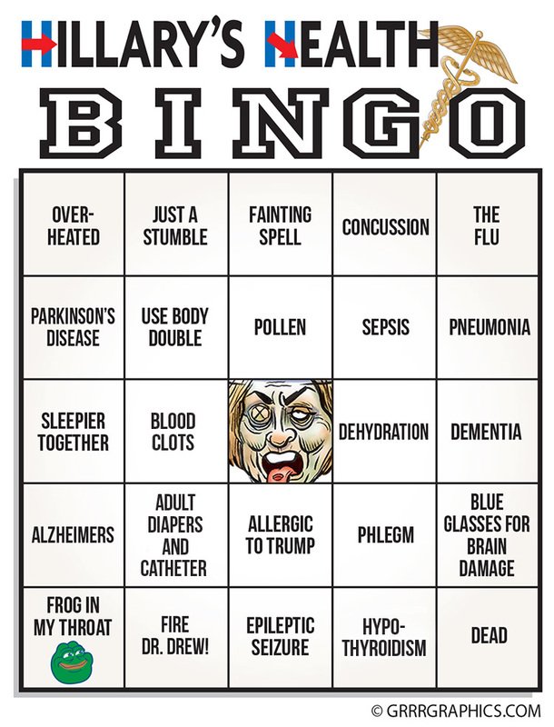 PNWvoter's tweet image. @HillaryClinton  Something for #HospiceHillary to do in Prison! tic toc... #OrangePantsuit is coming from Trump's FBI/IRS/DOJ.. #MAGA