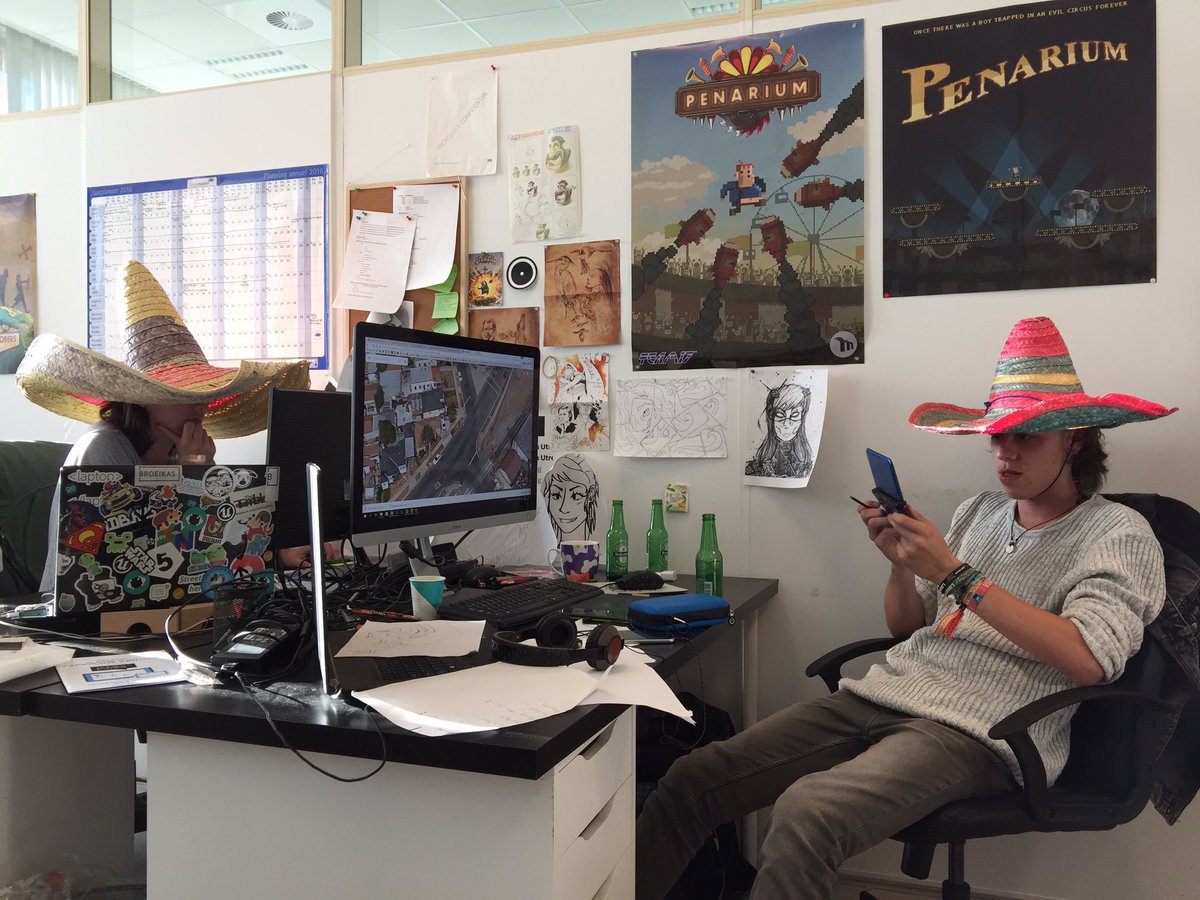 RickRelentless's tweet image. Just another day at the office..