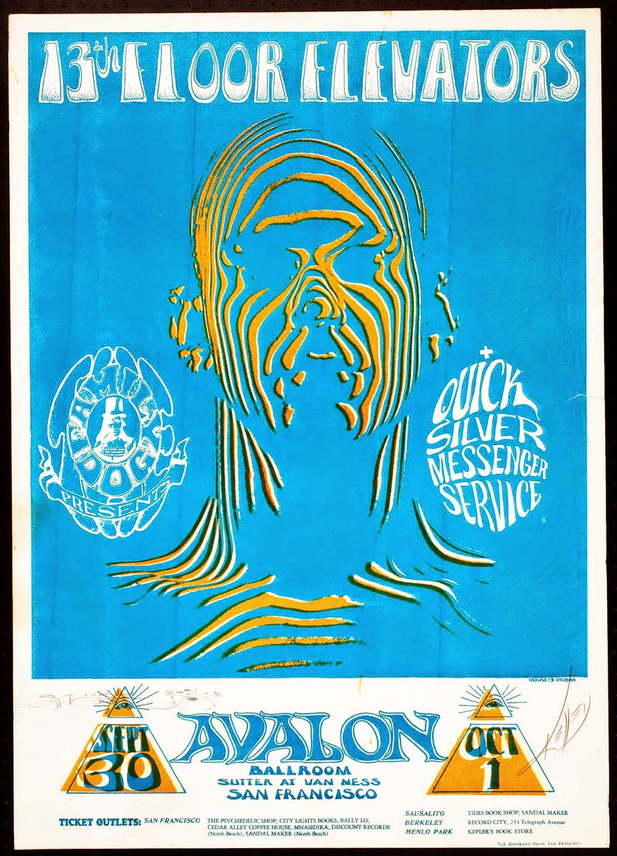 Heads News On Twitter 50 Years Ago Today 13th Floor Elevators