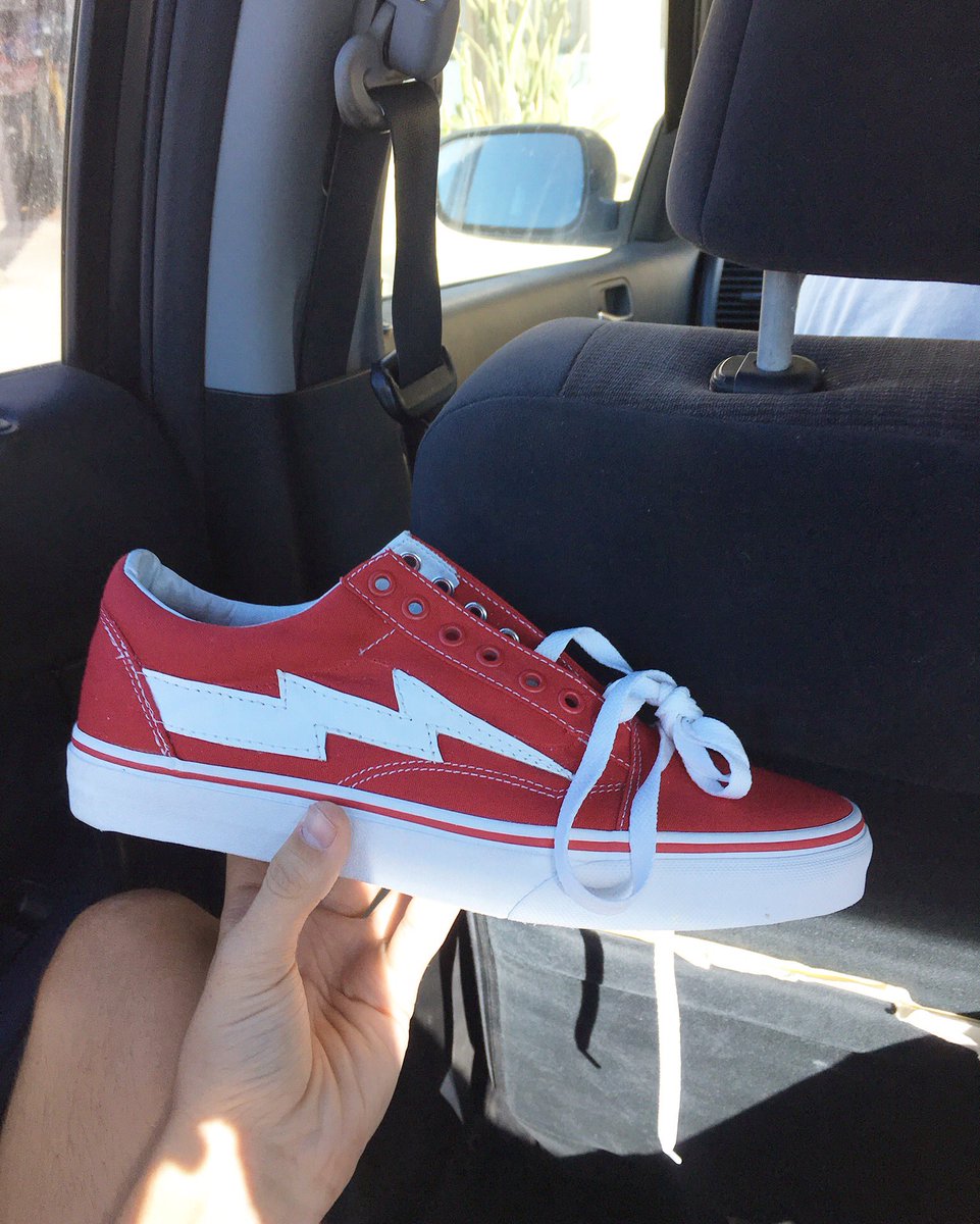 yellow lightning bolt vans