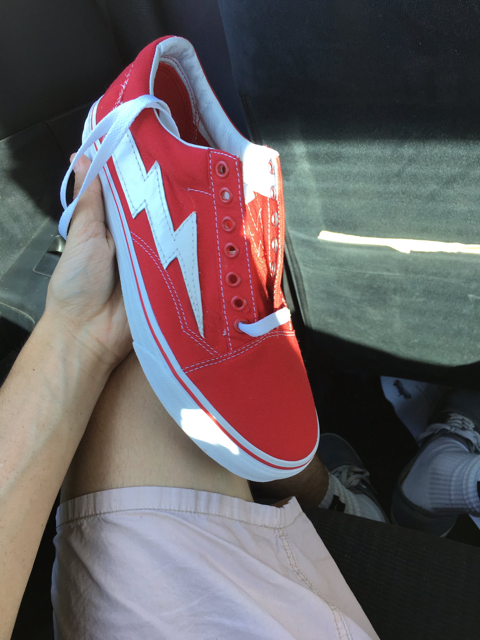 vans with the lightning bolt