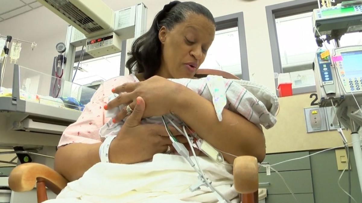 This woman became a first-time mom -- of twins! -- at age 60. See the newborn boys here