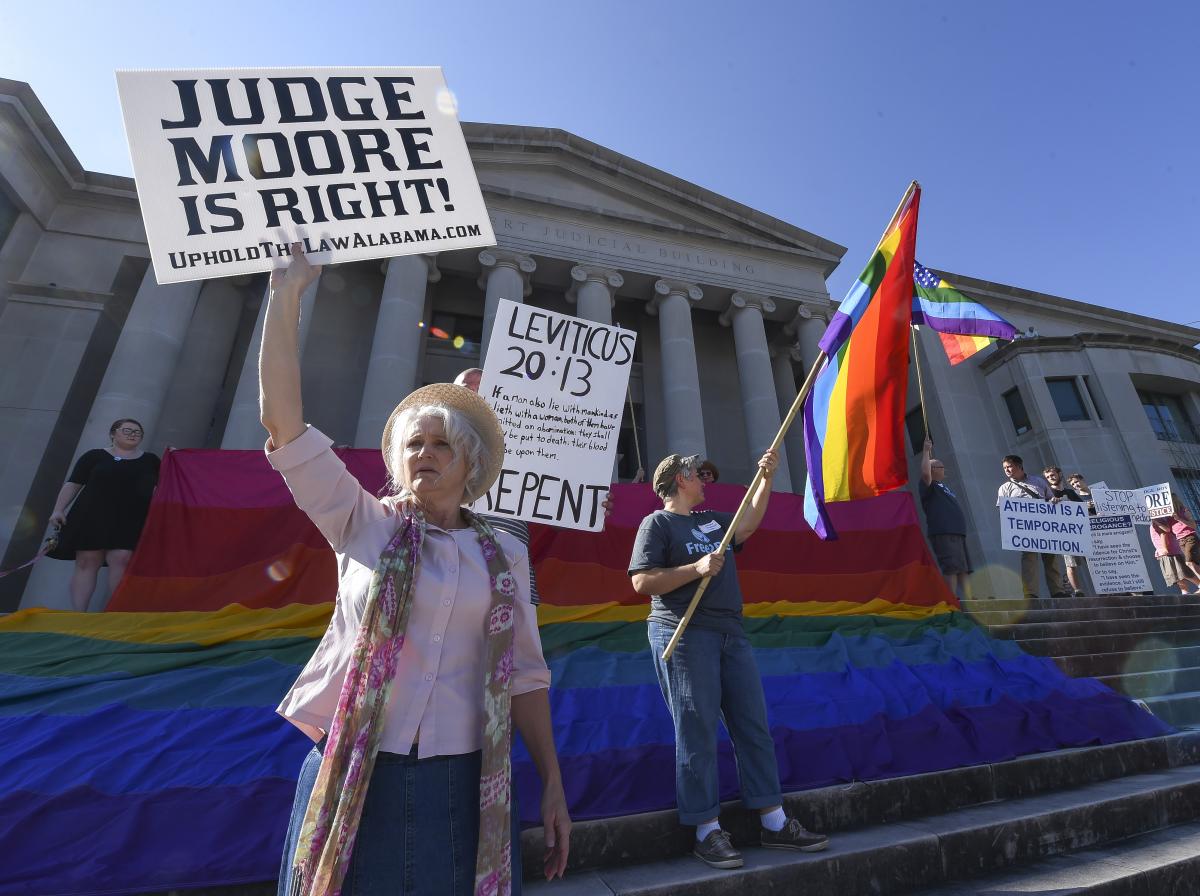 protectneighbor's tweet photo. AL's Roy Moore stood trial on ethics charges this week. We have a long and storied history with this man. https://t.co/52FfgZbxIB https://t.co/5rLuxAii3Q