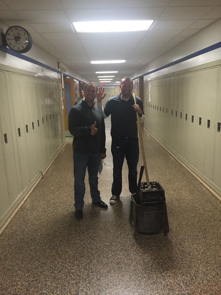 Our administrators hard at work on this Friday afternoon!  #GoWO #hlms