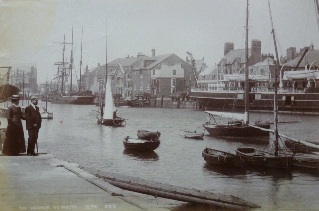 Weymouth Harbour, sometime late 19th c.
