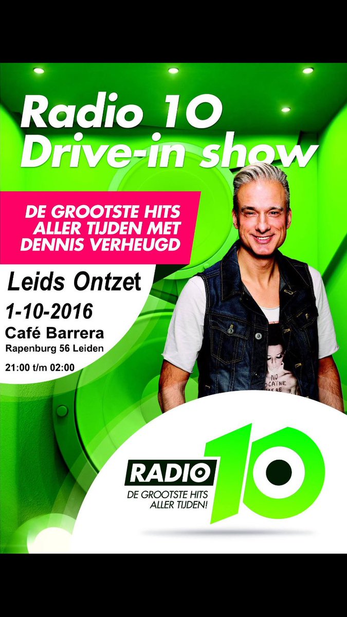 Radio10DriveIn's tweet image. Wie komt er ook?