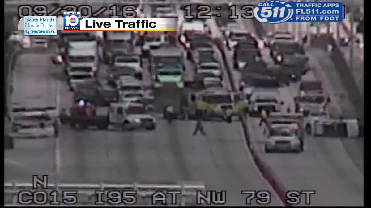 #TrafficAlert I-95 SHUT DOWN due to crash on NW 79th St #traffic https://t.co/MtZvt3Xv76