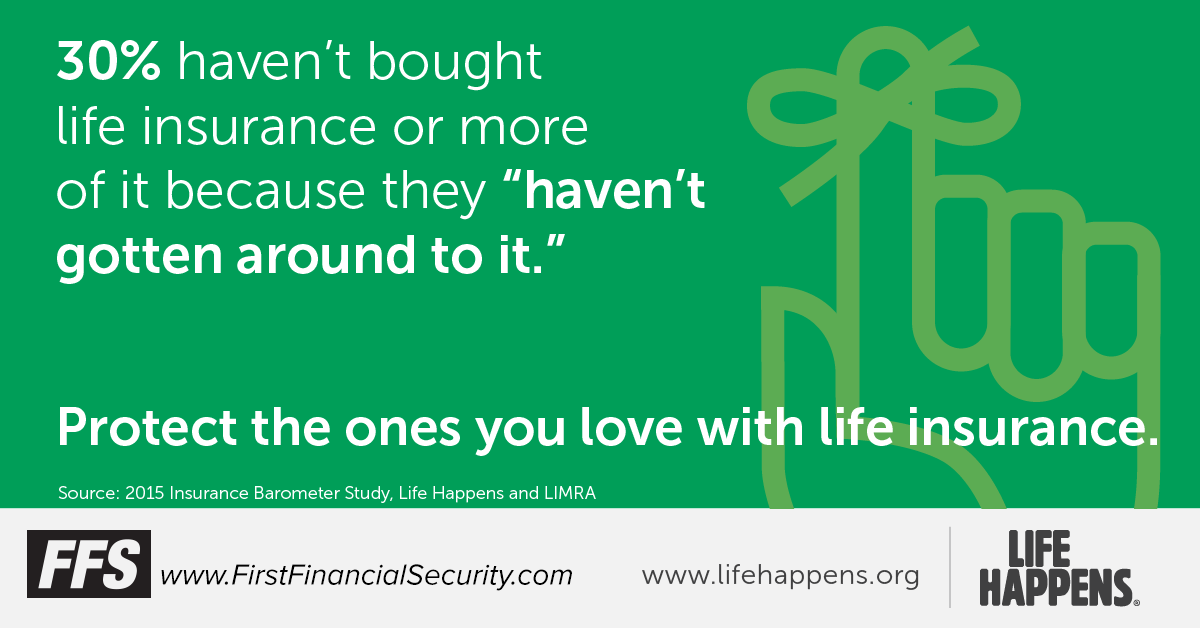 FFSNews's tweet photo. Make time to protect you &amp; your loved ones. #Future #PlanAhead #Protection #LIAM2016 #FirstFinancialSecurity #LifeInsuranceAwarenessMonth https://t.co/EoectbAOuE