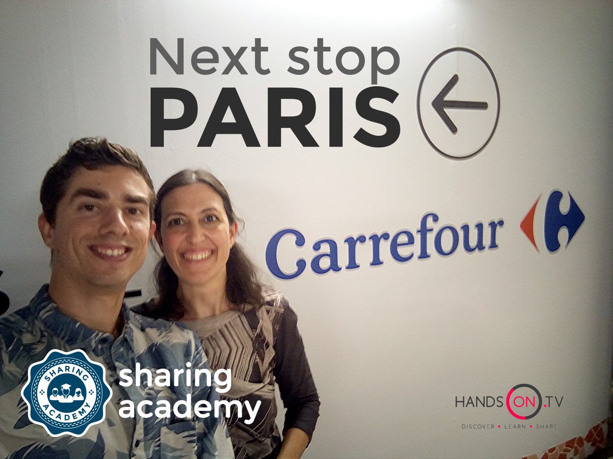 WE JUST WON THE <a href="/HandsOn_TV/">HandsOn.TV</a> #StartupTour Barcelona competition. Next stop ➡ the final in PARIS. Stay tuned, we will need your support to win