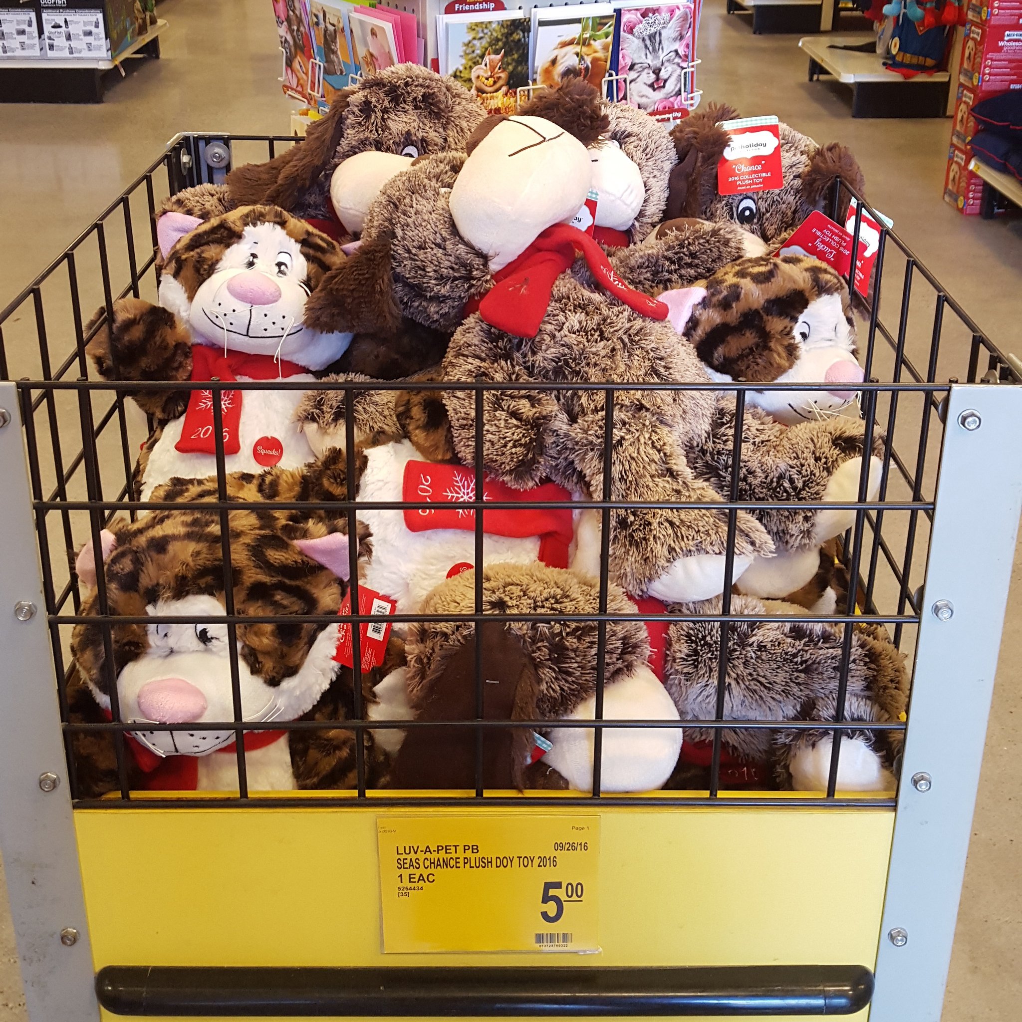 Petsmart collectible plush toy deals