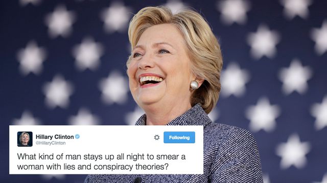 BeckDanaher's tweet photo. Hillary Clinton stands her ground in response to harsh Trump tweets https://t.co/bD9JttlEEL https://t.co/iRQ2saYrn8