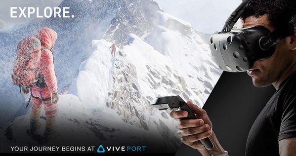 HTC 推出虛擬實境應用內容平台 Viveport 以推廣 HTC Vive 應用與遊戲內容 gnn.gamer.com.tw/5/138015.html