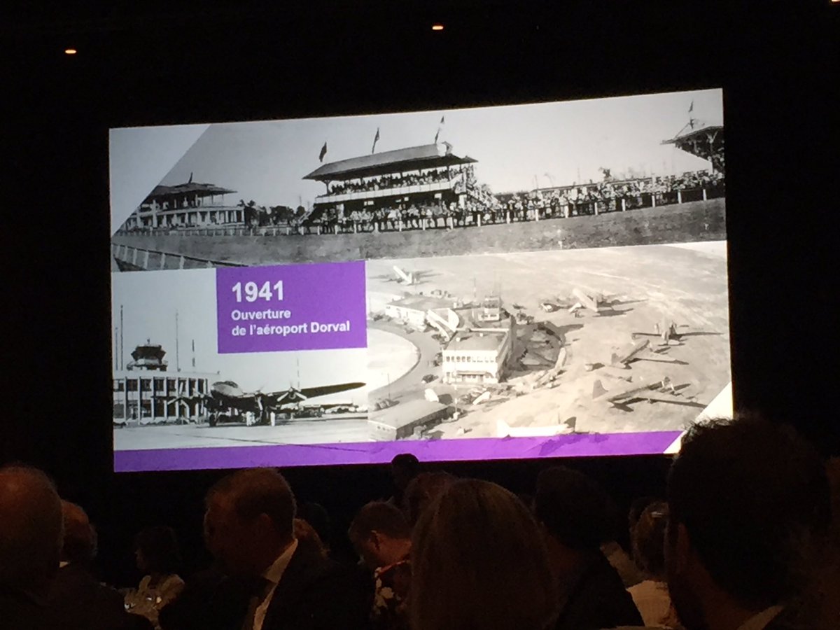 mike_mjager's tweet photo. We've come a long way since the opening in 1941.  Happy 75th Montréal-Trudeau Airport. Félicitations!
@chambremontreal @YourTenantRep https://t.co/9qPCkaQtGs
