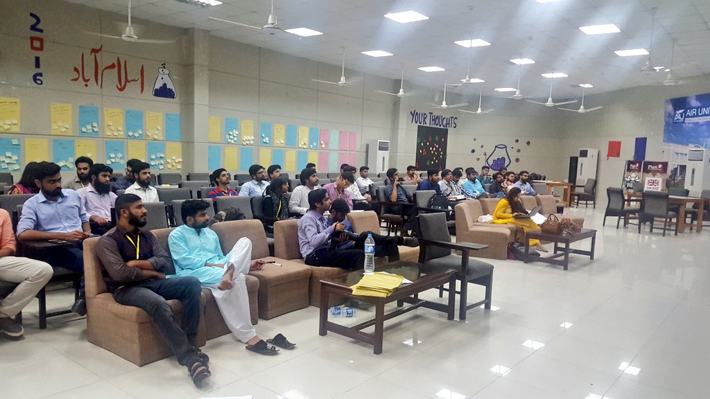 PITBIncubation's tweet photo. Lean Canvas Workshop underway by @wardaaaltaf BD associate of Plan9 #SWISB2016 #startups #entrepreneurship #Pakistan #Islamabad https://t.co/PZsuIZcpe8