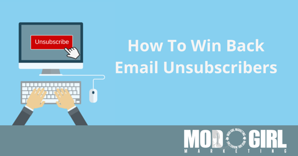 MandyModGirl's tweet photo. How To Win Back Email #Unsubscribers via @ModGirlMktg #emailmarketing
https://t.co/wKda7B7vec https://t.co/rUwWFtRfak