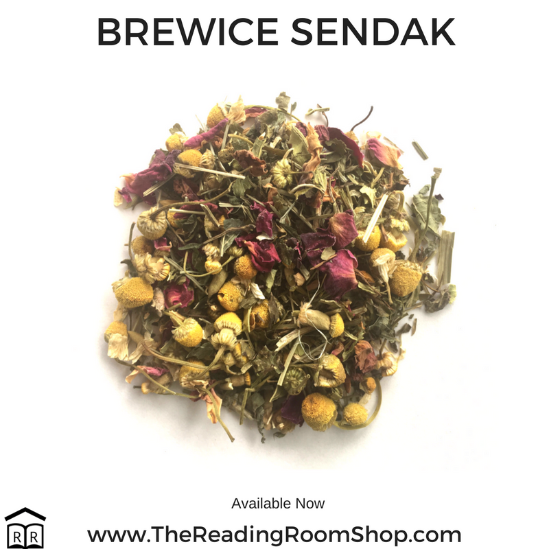 ReadingRoomShop's tweet photo. Tough day Where The Wild Things Are ? Enjoy our new bedtime blend Brewice Sendak for a serving of floral bedtime bliss. Link in Bio! https://t.co/WONvGiQjrx