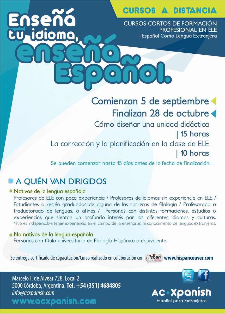¡Todavía estás a tiempo de inscribirte!