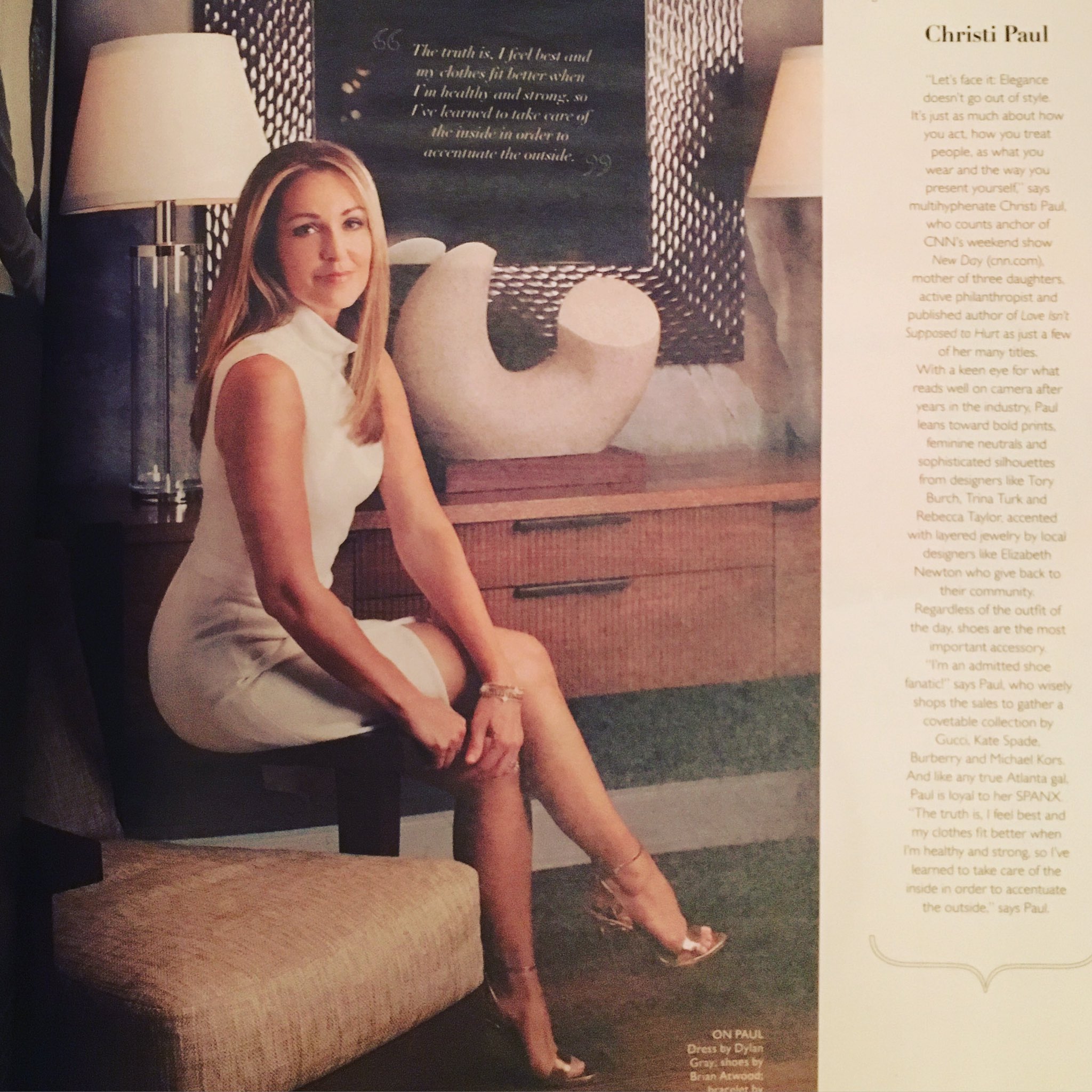 Christi Paul on X: Just given my copy of @TheAtlantanMag THANK U again 4  including me in Sept #Style Humbled! #shoes #fridayflashback  t.coy3mYuQGTUd  X