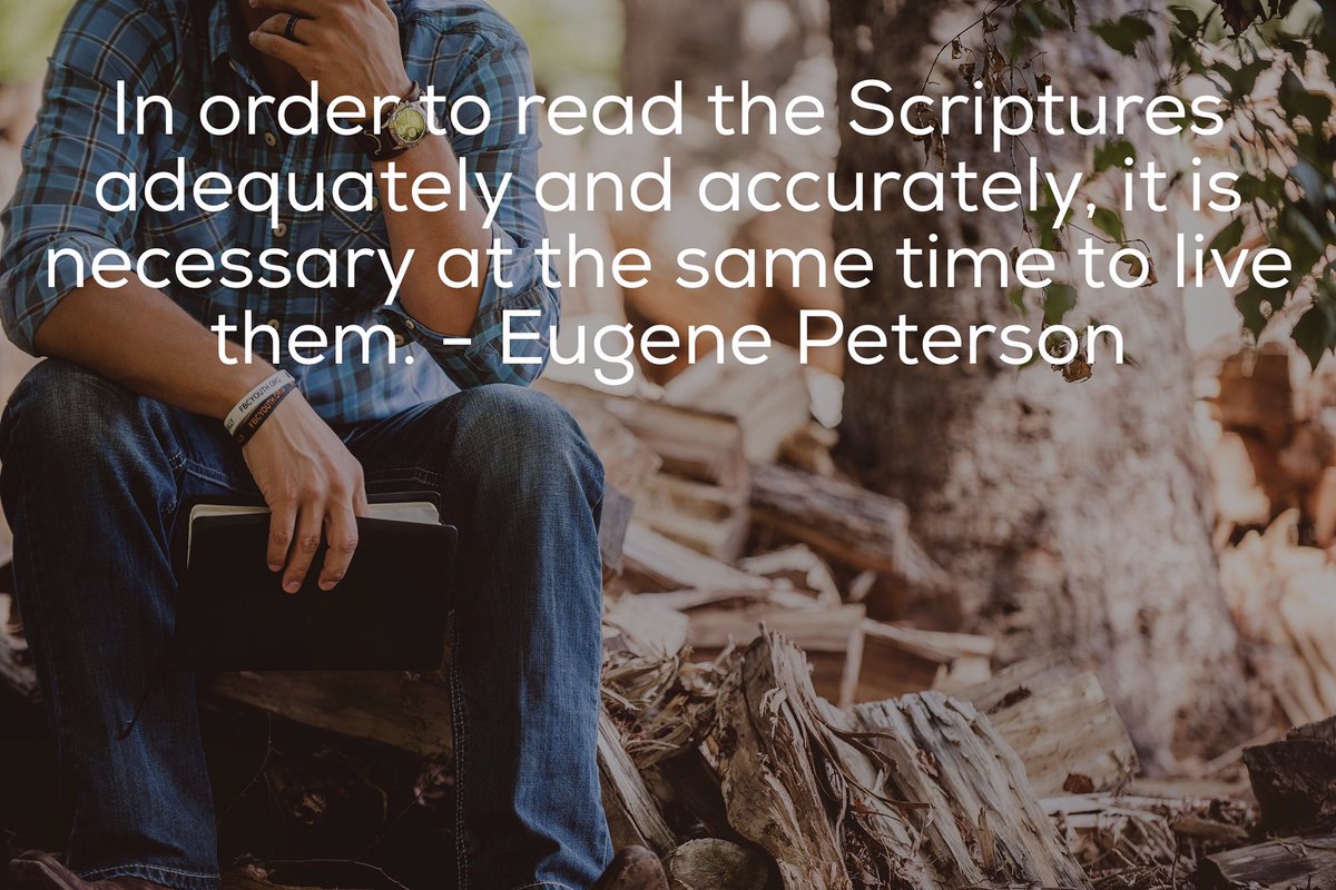 elementarythe's tweet image. #scripture #eugenepeterson #elementarytheology #theology