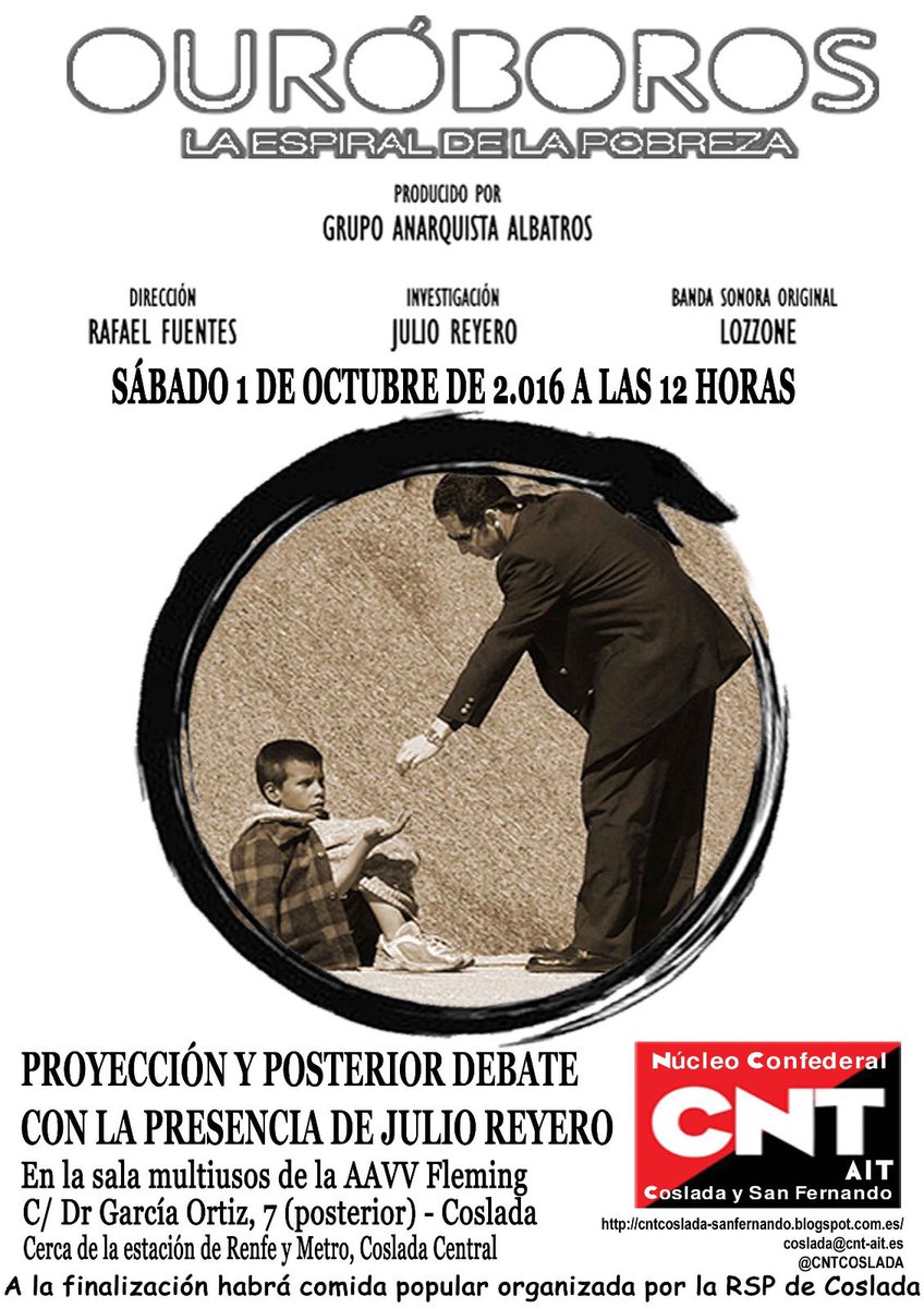 Mañana por la mañana volvemos con las presentaciones. Esta vez con los compañeros de Coslada. Porque  nada ha cambiado