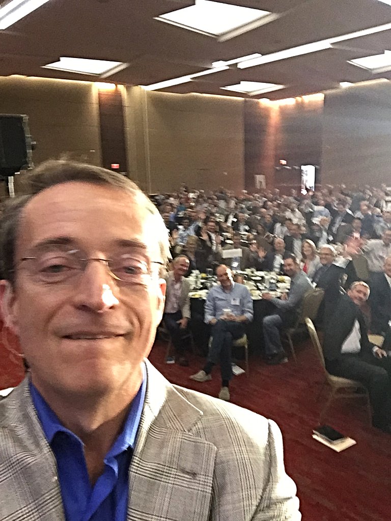 PGelsinger's tweet photo. Had a great time at the @DFWTechPB today. Great talking with like-minded leaders about the importance of #faith in our industry in Dallas! https://t.co/NSHeI1Zsvf