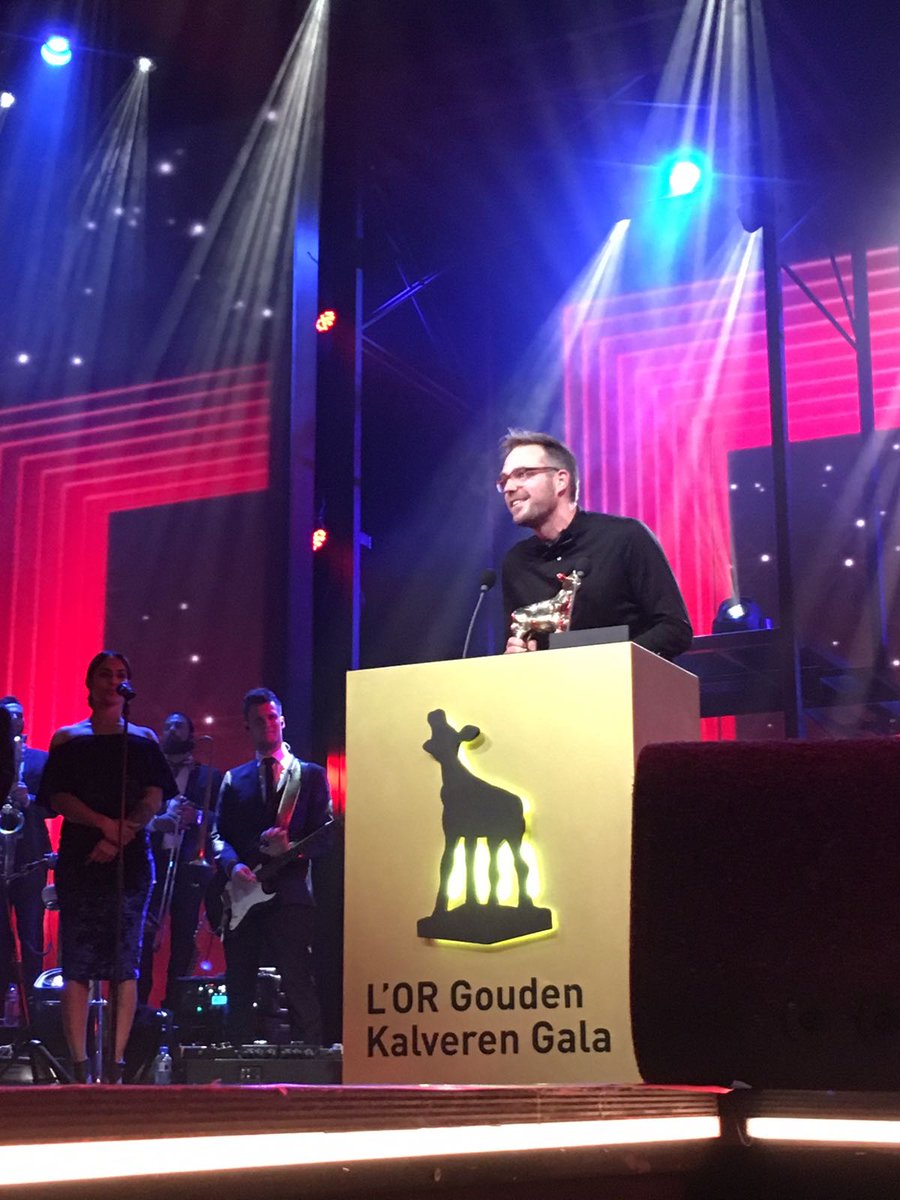 Floris Kaayk, de winnaar van het eerste Gouden Kalf voor Beste Interactive - filmfestival.nl/publiek/blog/v…