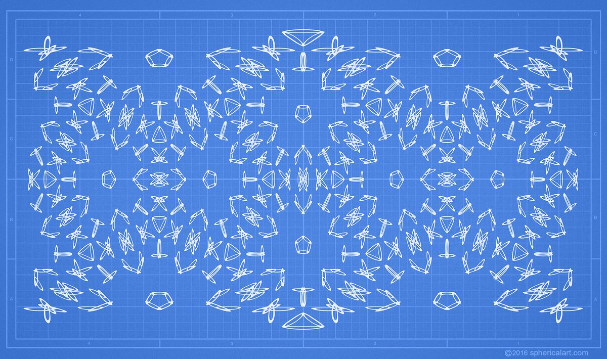 Spherical Blueprint #colour_collective #kingsbluelight